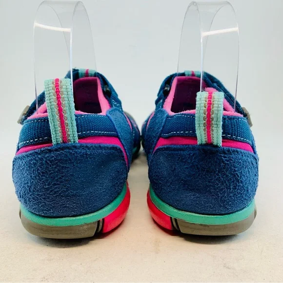 KEEN Big Kid's Youth Blue Pink Seacamp II CNX Waterproof Sandals size 3 EU 35 - Picture 8 of 11